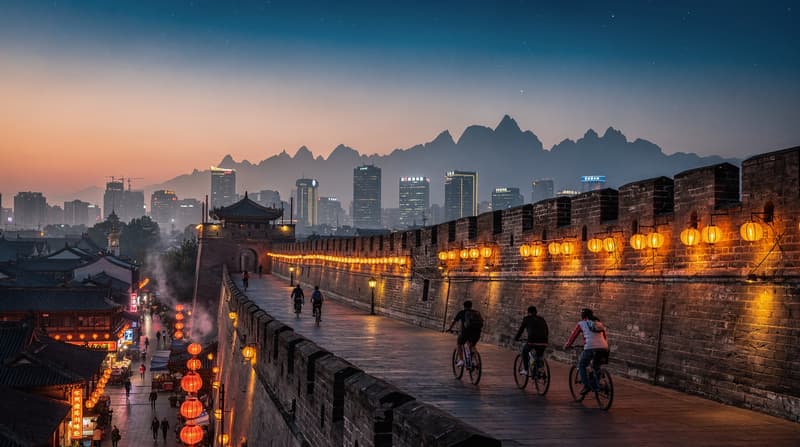 Xi'an Beyond the Terracotta Army: Muslim Quarter, Wall, Mount Hua