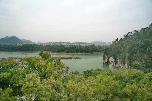 El Turó de la Trompa d'Elefant sobre el riu Li, a Guilin